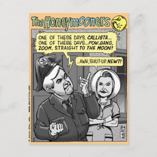 NEWT GINGRICH POSTKARTE