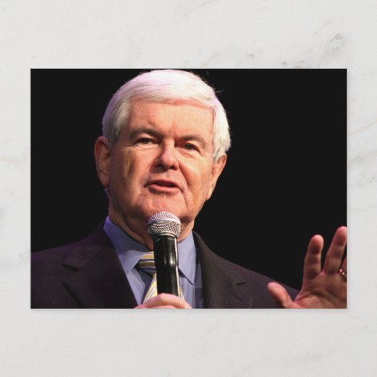 Newt Gingrich Postkarte (Vorderseite)