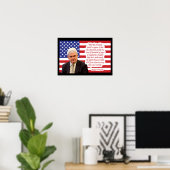 Newt Gingrich Zitat - "Das amerikanische Volk.." Poster (Heimbüro)