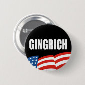 NEWT- GINGRICHwahl-Gang Button (Vorne & Hinten)