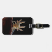 Newt larve mit Haube Gepäckanhänger (Vorderseite horizontal)