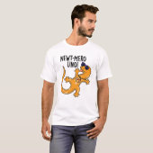 Newt-mero Uno Funny Newt Pun T-Shirt (Vorne ganz)