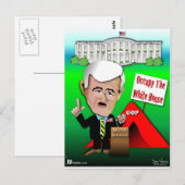 Newt Occupy White House Postkarte (Vorne/Hinten)