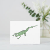 Newt Postkarte (Stehend Vorderseite)