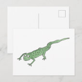 Newt Postkarte (Vorne/Hinten)