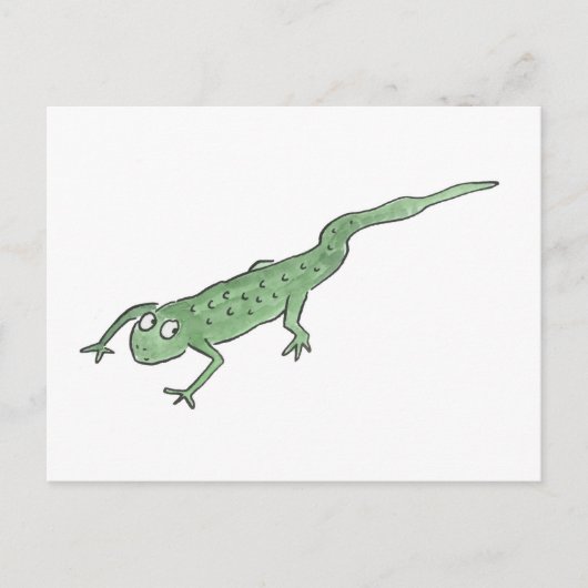 Newt Postkarte (Vorderseite)
