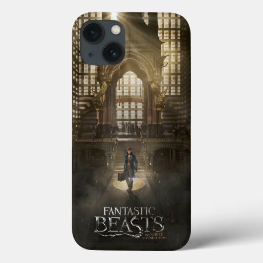 NEWT SCAMANDER™ am Hauptsitz von MACUSA™ Case-Mate iPhone Hülle (Rückseite)