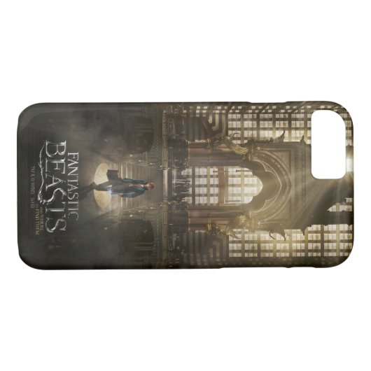 NEWT SCAMANDER™ am Hauptsitz von MACUSA™ Case-Mate iPhone Hülle (Rückseite (Horizontal))