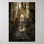 NEWT SCAMANDER™ am Hauptsitz von MACUSA™ Poster (Vorne)