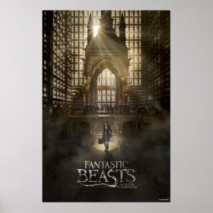 NEWT SCAMANDER™ am Hauptsitz von MACUSA™ Poster