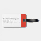 Newt Scamander Character Graphic Gepäckanhänger (Rückseite horizontal)