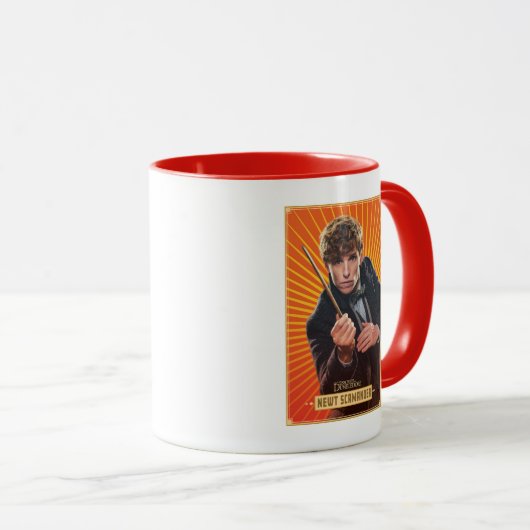 Newt Scamander Character Graphic Tasse (VorderseiteRechts)