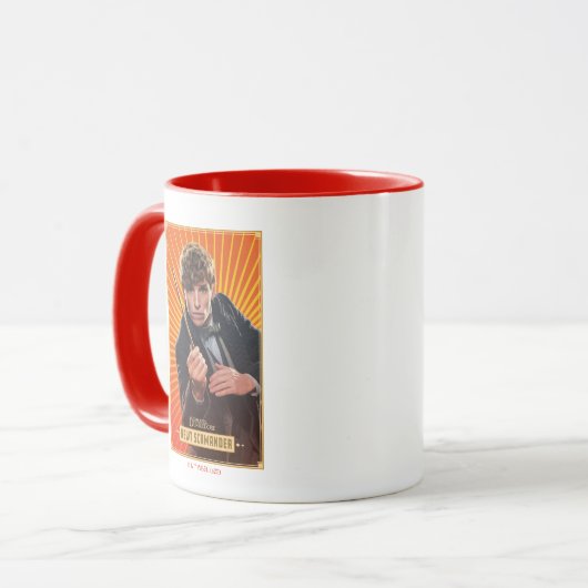 Newt Scamander Character Graphic Tasse (Vorderseite Links)