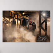 NEWT SCAMANDER™ & Co. am Bahnhof Poster (Vorne)