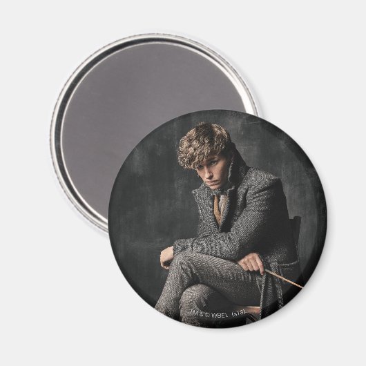 NEWT SCAMANDER™ Foto Magnet (Vorderseite/Rückseite)