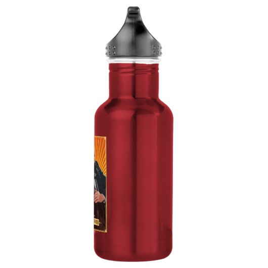 Newt Scamander Graphic Edelstahlflasche (Rechts)