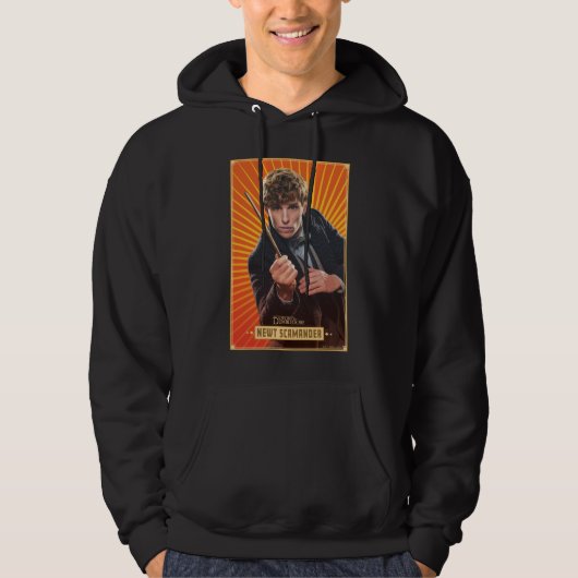 Newt Scamander Graphic Hoodie (Vorderseite)