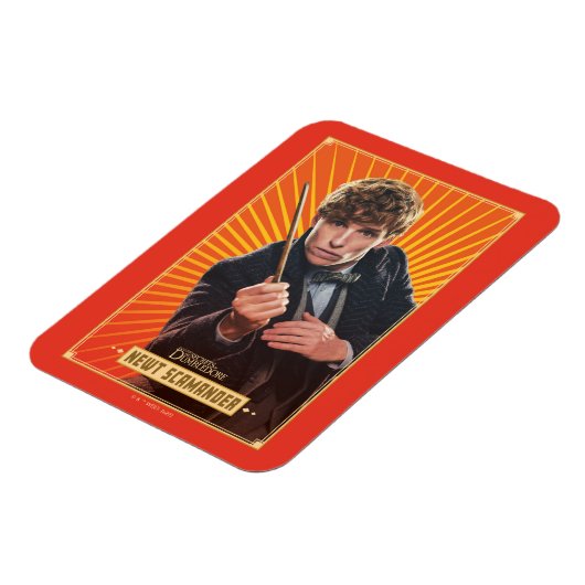 Newt Scamander Graphic Magnet (Linke Seite)