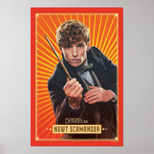 Newt Scamander Graphic Poster