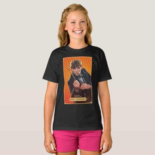 Newt Scamander Graphic T-Shirt (Vorne ganz)