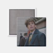 NEWT SCAMANDER™ im Londoner Foto Magnet (Vorderseite/Rückseite)