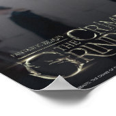 NEWT SCAMANDER™ im Londoner Foto Poster (Ecke)