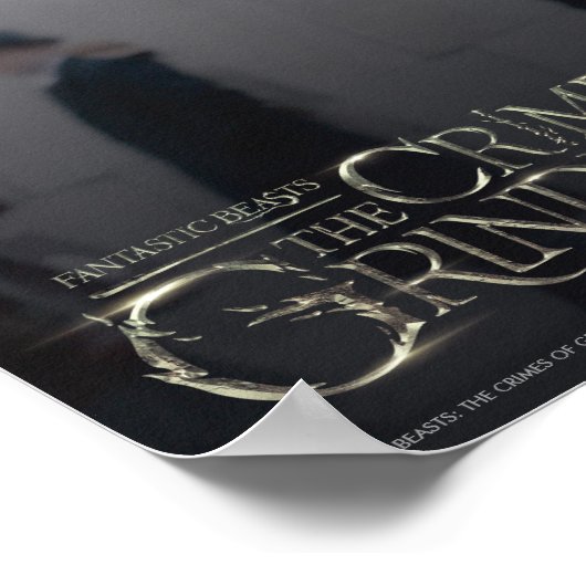 NEWT SCAMANDER™ im Londoner Foto Poster (Ecke)