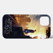 NEWT SCAMANDER™ in Destroyed Building Case-Mate iPhone Hülle (Rückseite (Horizontal))
