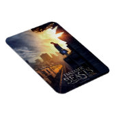 NEWT SCAMANDER™ in Destroyed Building Magnet (Rechte Seite)