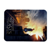 NEWT SCAMANDER™ in Destroyed Building Magnet (Horizontal)