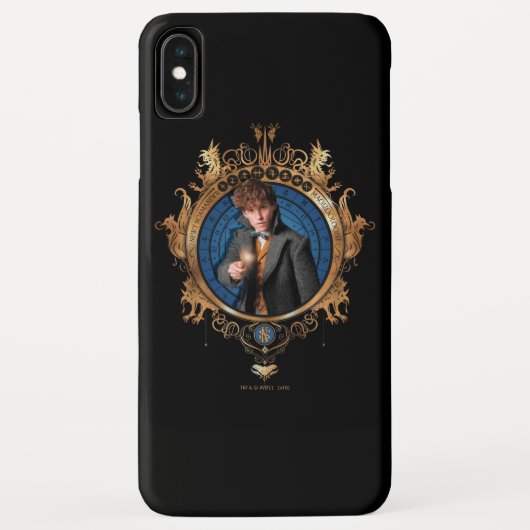 NEWT SCAMANDER™-Portrait Case-Mate iPhone Hülle (Rückseite)
