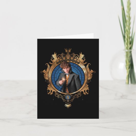 NEWT SCAMANDER™-Portrait Karte (Vorderseite)