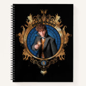 NEWT SCAMANDER™-Portrait Notizblock (Vorderseite)