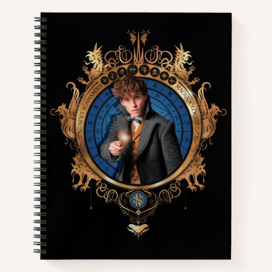 NEWT SCAMANDER™-Portrait Notizblock (Vorderseite)