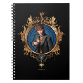 NEWT SCAMANDER™-Portrait Notizblock (Vorderseite)