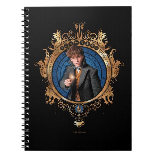 NEWT SCAMANDER™-Portrait Notizblock (Vorderseite)