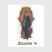 NEWT SCAMANDER™ Stehend Art Nouveau Panel Aufkleber (Blatt)