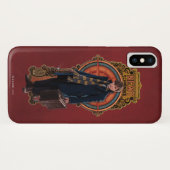 NEWT SCAMANDER™ Stehend Art Nouveau Panel Case-Mate iPhone Hülle (Rückseite (Horizontal))