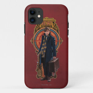 NEWT SCAMANDER™ Stehend Art Nouveau Panel Case-Mate iPhone Hülle