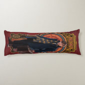 NEWT SCAMANDER™ Stehend Art Nouveau Panel Seitenschläferkissen (Rückseite)