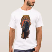 NEWT SCAMANDER™ Stehend Art Nouveau Panel T-Shirt (Vorderseite)