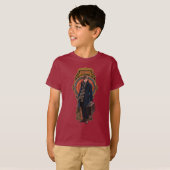 NEWT SCAMANDER™ Stehend Art Nouveau Panel T-Shirt (Vorne ganz)