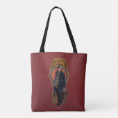 NEWT SCAMANDER™ Stehend Art Nouveau Panel Tasche (Rückseite)