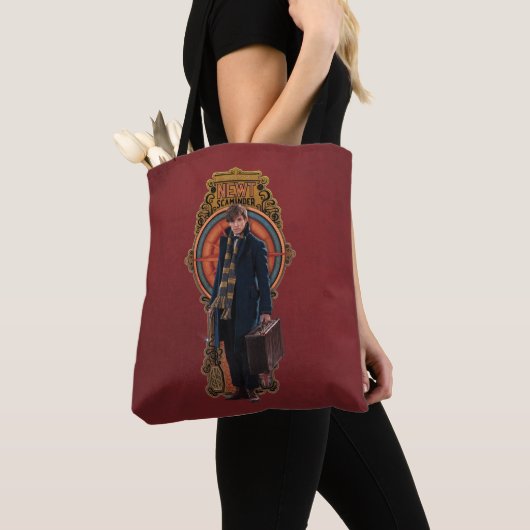 NEWT SCAMANDER™ Stehend Art Nouveau Panel Tasche (Von Nahem)