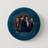NEWT SCAMANDER™ und Company Art Nouveau Frame Button (Vorderseite)