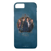 NEWT SCAMANDER™ und Company Art Nouveau Frame Case-Mate iPhone Hülle (Rückseite)
