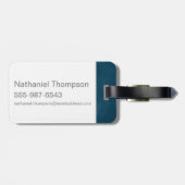 NEWT SCAMANDER™ und Company Art Nouveau Frame Gepäckanhänger (Rückseite horizontal)