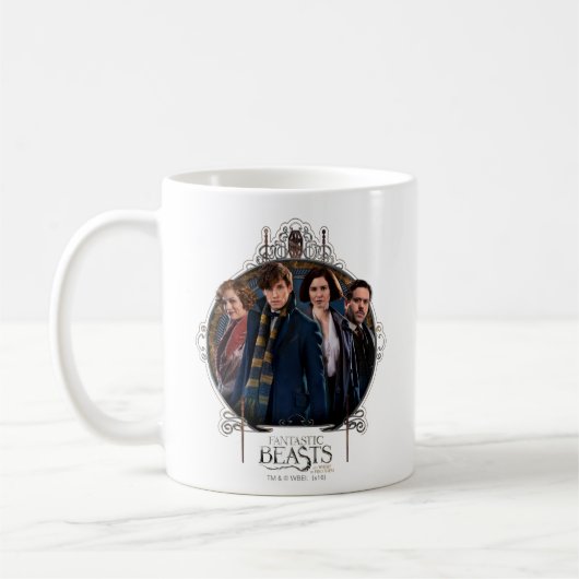 NEWT SCAMANDER™ und Company Art Nouveau Frame Kaffeetasse (Links)