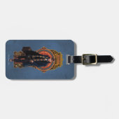 NEWT SCAMANDER™ Walking Art Nouveau Panel Gepäckanhänger (Vorderseite horizontal)