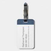 NEWT SCAMANDER™ Walking Art Nouveau Panel Gepäckanhänger (Rückseite vertikal)